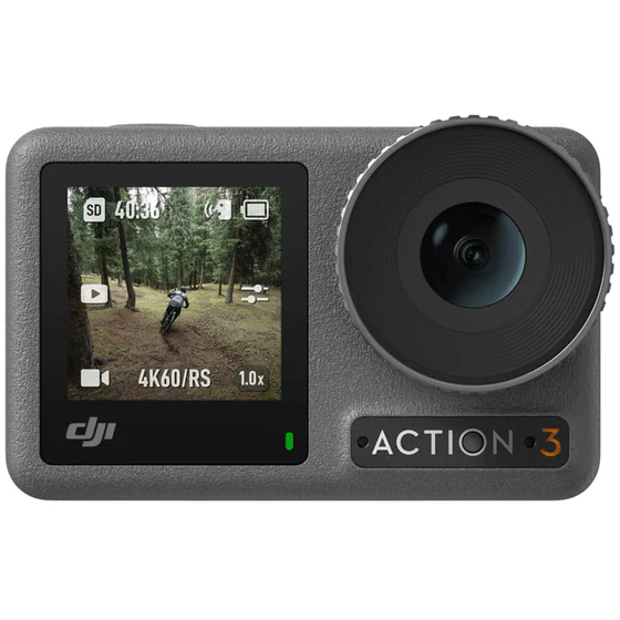 Action Camera DJI Osmo Action 3 Adventure Combo - Black  - изображение 1