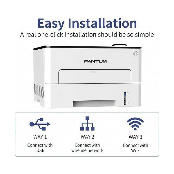 PANTUM P3305DW FAST SPEED MPS LASER PRINTER WIFI/DUPLEX Gazimağusa - изображение 8