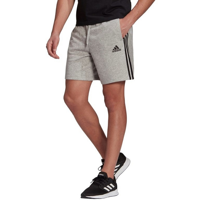 Adidas Sportswear Men's Essentials French Terry 3-Stripes Shorts Gazimağusa - изображение 1