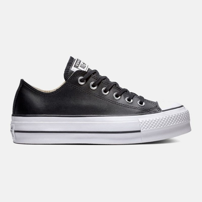 CONVERSE Women's Chuck Taylor All Star Leather Platform Sneakers Gazimağusa - photo 2