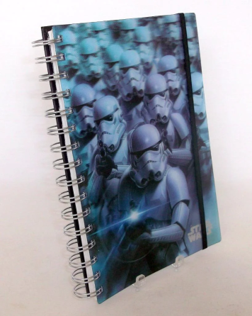 STAR WARS 3D STORMTROOPER LENTICULAR A5 NOTEBOOK Gazimağusa