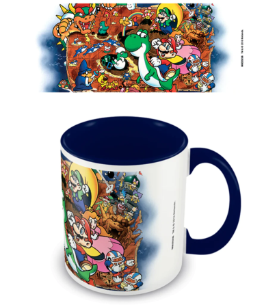 SUPER MARIO (WORLD) BLUE INNER MUG Gazimağusa