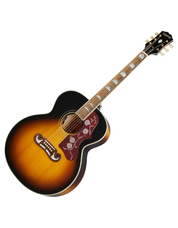 EPIPHONE J-200 Aged Vintage Sunburst Gloss Electric Acoustic Guitar Gazimağusa - photo 1