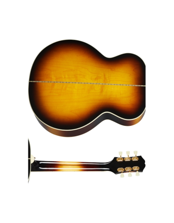 EPIPHONE J-200 Aged Vintage Sunburst Gloss Electric Acoustic Guitar Gazimağusa - изображение 3