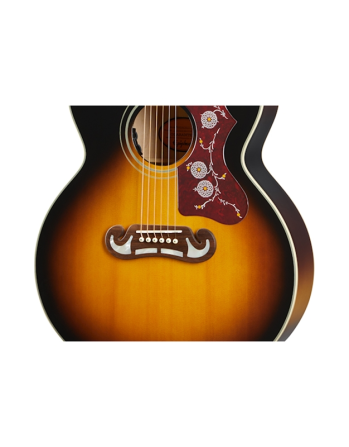 EPIPHONE J-200 Aged Vintage Sunburst Gloss Electric Acoustic Guitar Gazimağusa - photo 2