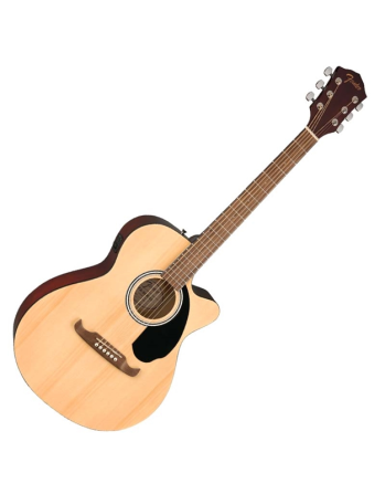 FENDER FA-135CE Concert Walnut Natural Electric Acoustic Guitar Gazimağusa - photo 3