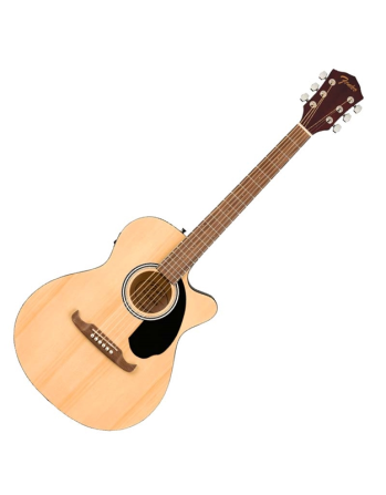 FENDER FA-135CE Concert Walnut Natural Electric Acoustic Guitar Gazimağusa - photo 1