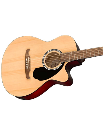 FENDER FA-135CE Concert Walnut Natural Electric Acoustic Guitar Gazimağusa - photo 5