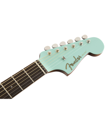 FENDER Malibu Player Aqua Splash Satin WN Electroacoustic Guitar Gazimağusa - изображение 4