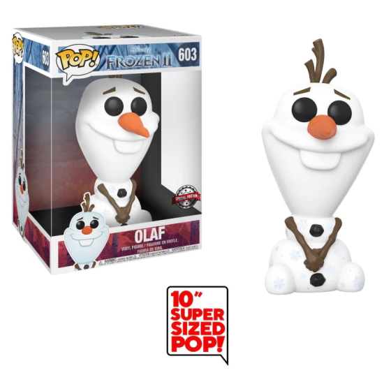 POP! OVERSIZED : FROZEN 2 - OLAF (SPECIAL EDITION) # 603 (10") Gazimağusa