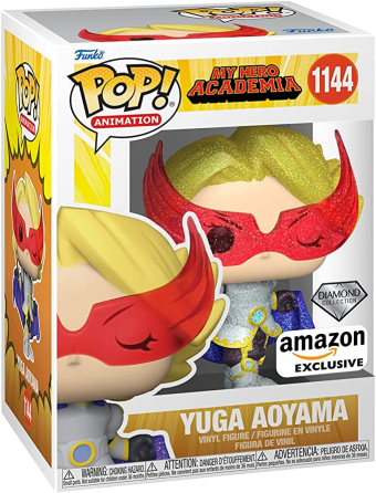 POP! ANIMATION: MY HERO ACADEMIA S9 - YUGA AOYAMA (GLITTER) (DIAMOND COLLECTION) (AMAZON EXCLUSIVE) Gazimağusa