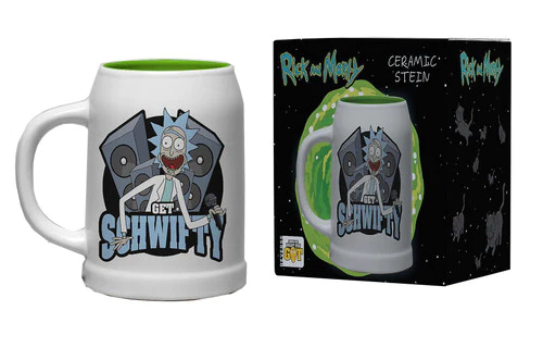 RICK AND MORTY - GET SCHWIFTY CERAMIC STEIN Gazimağusa