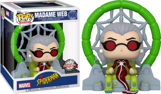 POP! DELUXE: ANIMATED SPIDERMAN - MADAME WEB (SPECIAL EDITION) #960 Gazimağusa