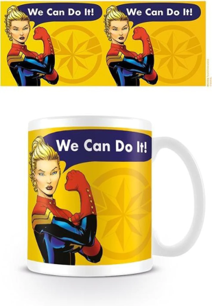 CAPTAIN MARVEL (WE CAN DO IT) MUG Gazimağusa