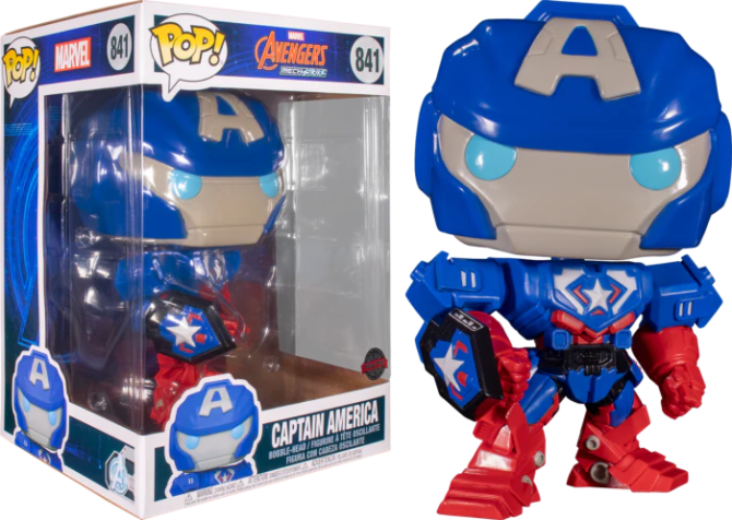 POP! AVENGERS MERCH STRIKE - CAPTAIN AMERICA (SPECIAL EDITION) #841 Gazimağusa - изображение 1