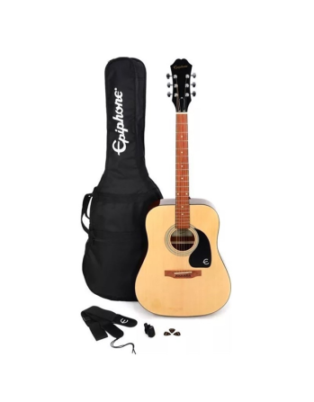 EPIPHONE Songmaker DR-100 Natural Pack Acoustic Guitar Gazimağusa - photo 1