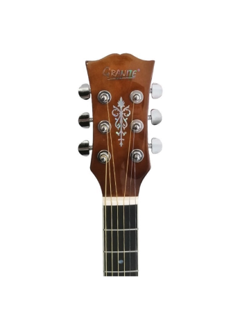 GRANITE AG-4BS Brown Sunburst Acoustic Guitar Round cutaway Gazimağusa - изображение 4