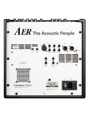 AER Compact 80 Pro Acoustic Instruments Amplifier 80 Watt Gazimağusa - изображение 3