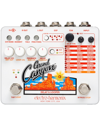 ELECTRO-HARMONIX Grand Canyon Delay and Looper Pedal Gazimağusa