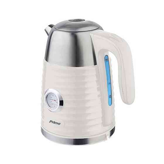 PRIMO Water kettle with analog temperature display ivory 1.7L 2200W – PRCK-40389 Gazimağusa
