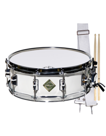 DIXON PMSCL054-WT Wood Shell White 14" x 5" Marching Snare Drum Gazimağusa - изображение 1