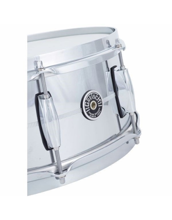 GRETSCH Brooklyn Chrome/Steel 14"x5, 5" Snare Drum Gazimağusa - изображение 2