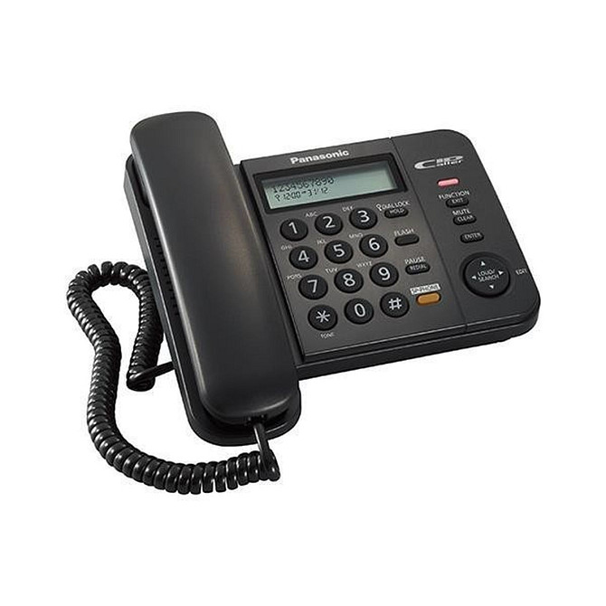 PANASONIC Corded phone KX-TS560EX2B Black Gazimağusa - photo 1