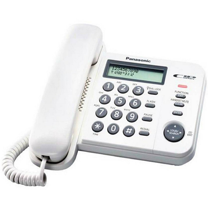 PANASONIC Corded phone KX-TS560EX2W White Gazimağusa - изображение 1