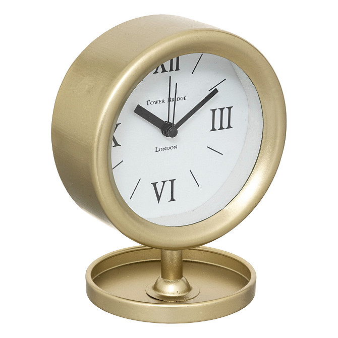 ATMOSPHERA Metal alarm clock gold 15x12cm Gazimağusa - изображение 1