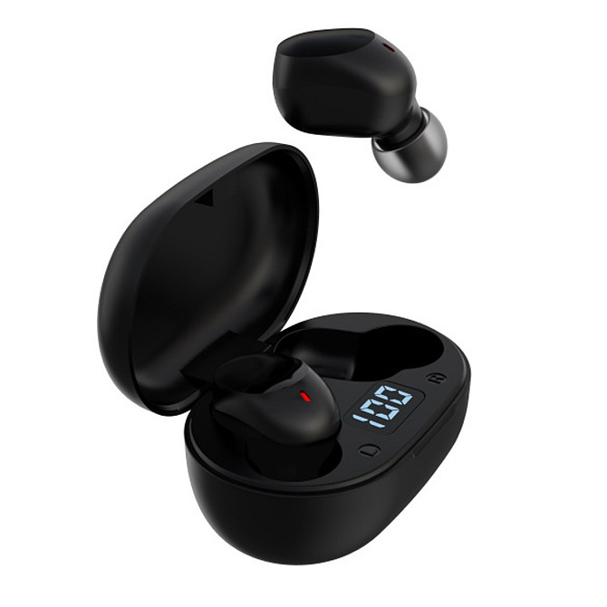 DEVIA Joy A6 wireless bluetooth earphones black Gazimağusa - изображение 2