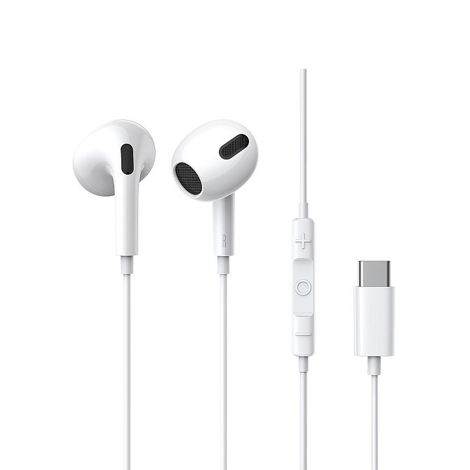 BASEUS encok c17 type-c in-ear wired earphone white Gazimağusa - photo 1