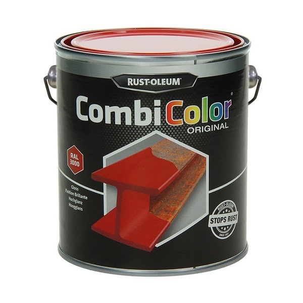 RUSTOLEUM COMBICOLOR Anti-rust primer and topcoat in one 2.5l (7365 bright red) Gazimağusa - изображение 1