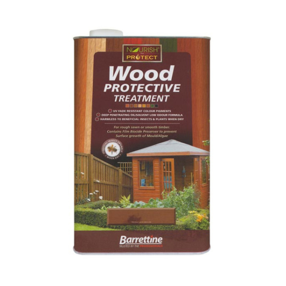 Wood protective treatment golden brown 5l Gazimağusa