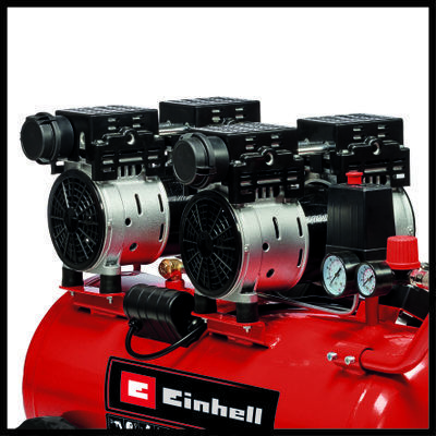 EINHELL Silent air compressor 50L 8 bar 190 l/min - TE-AC 50 Silent Gazimağusa - photo 2