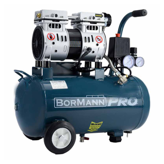 BORMANN PRO Air compressor oil-less 0.75hp 25L - BAT5080 Gazimağusa