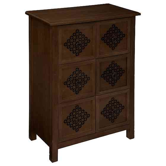 ATMOSPHERA Wooden drawer with 6 drawers 66x35x96cm Gazimağusa