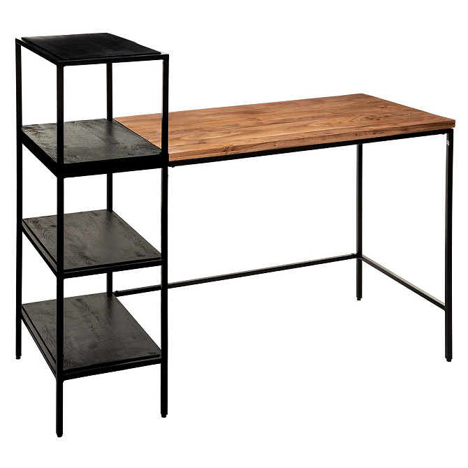 ATMOSPHERA Wooden desk with 4 shelves 118x50x106cm Gazimağusa - изображение 1