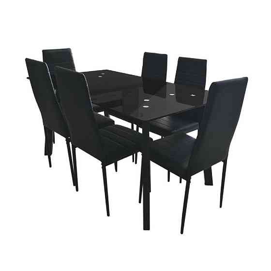 Dining table 140 X 80cm with 6 chairs Gazimağusa