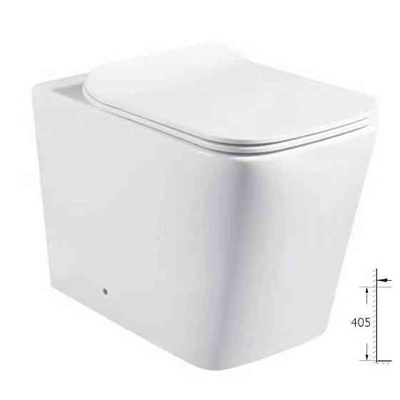 ELITE Back to wall toilet P-TRAP 18cm (without mechanism) 57x35x40.5cm Gazimağusa