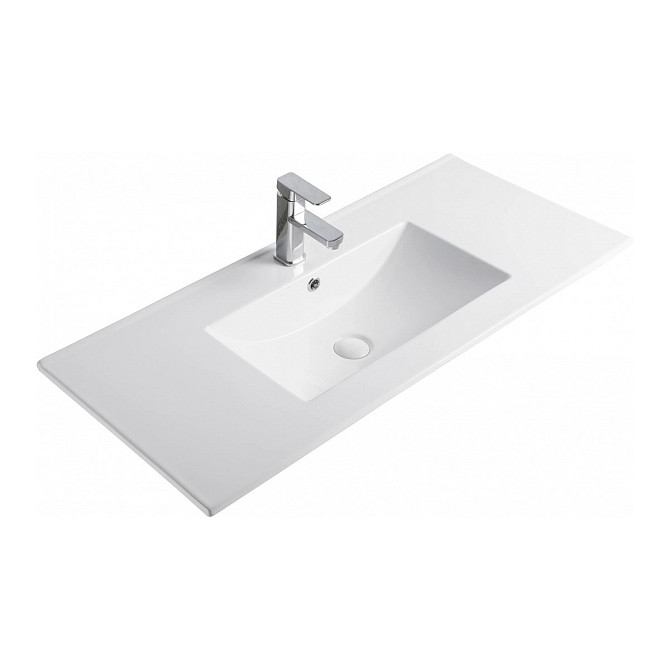 ELITE Ceramic white wash basin 805x463x175cm Gazimağusa - изображение 2