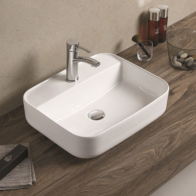 ELITE counter top rectangular wash basin 505x405x140cm Gazimağusa - изображение 1