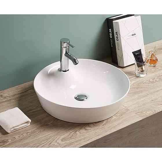 ELITE counter top round wash basin 43.5x43.5x13cm Gazimağusa