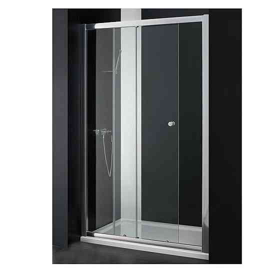 MAJESTIC Single sliding shower door with clear glass 118x122x200cm Gazimağusa