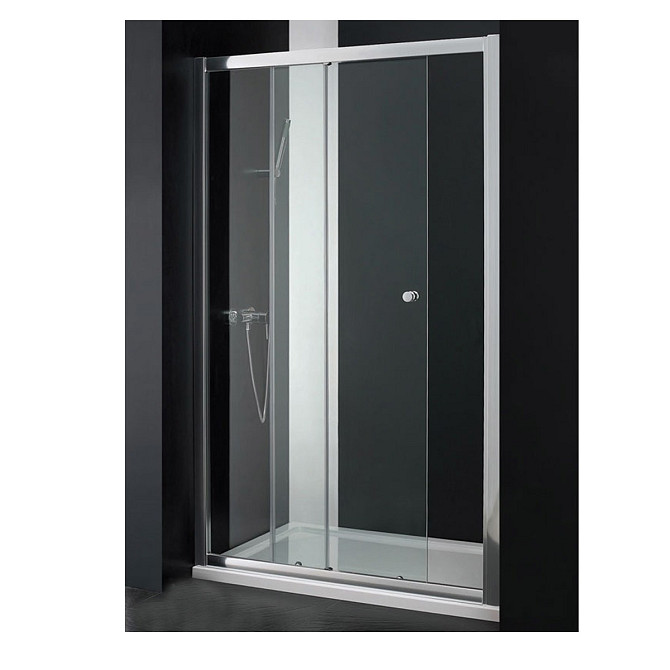 MAJESTIC Single sliding shower door with clear glass 118x122x200cm Gazimağusa - изображение 1