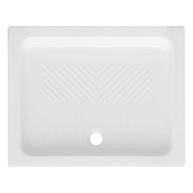 DIANFLEX Shower tray white ceramic 80x100x10cm Gazimağusa - изображение 1