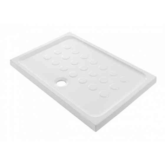 ELITE Shower tray ceramic white SLIM 120x80x6.5cm Gazimağusa