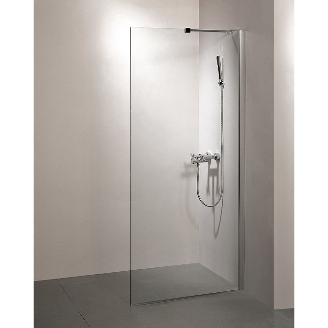 MAJESTIC Fixed clear glass shower door 98-100x195cm Gazimağusa - изображение 1