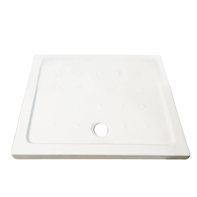 ELITE Shower tray white ceramic 100x80x6.5cm Gazimağusa - photo 1