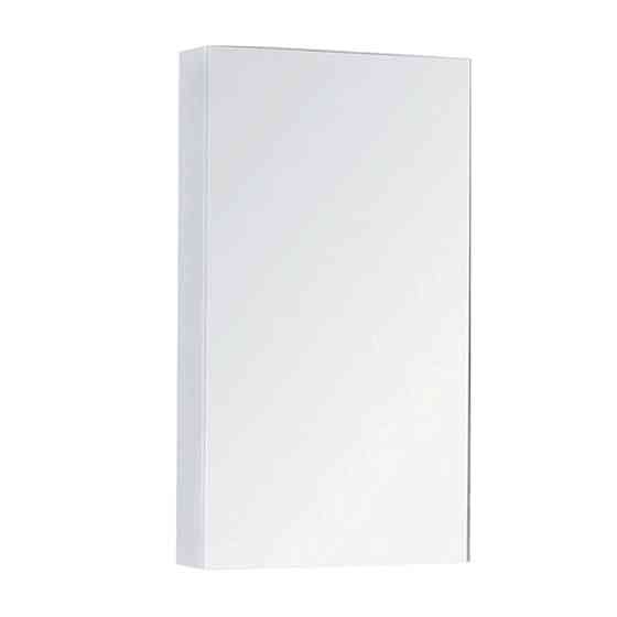 Bathroom cabinet glossy white with mirror 40x70x15cm Gazimağusa