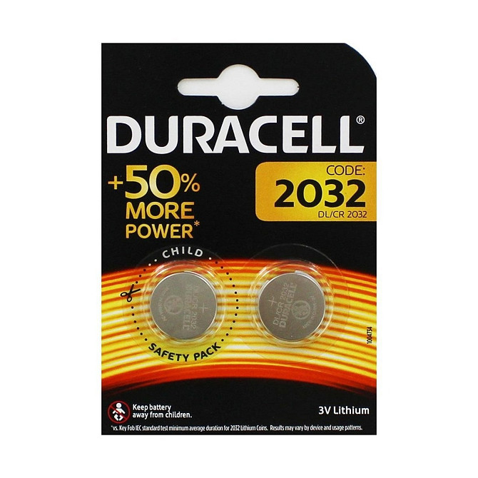 Duracell 2 batteries CR 2032 Gazimağusa - изображение 1
